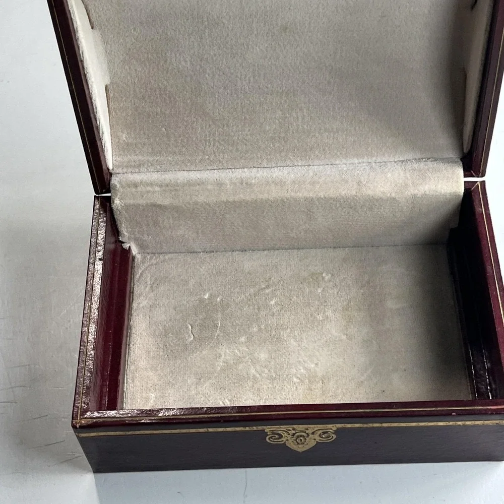 Vintage Swank Jewelry Box MCM Sweden Men's/Womens Cuff links Earrings